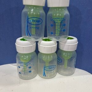 Dr. Browns Newborn Baby Bottles - Set of 5+1